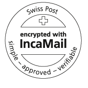 Logo IncaMail Swiss Post, Lösungspartner von Tocco.